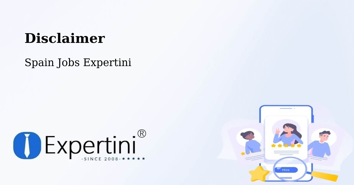 Disclaimer – Embid De Ariza - Spain Jobs Expertini